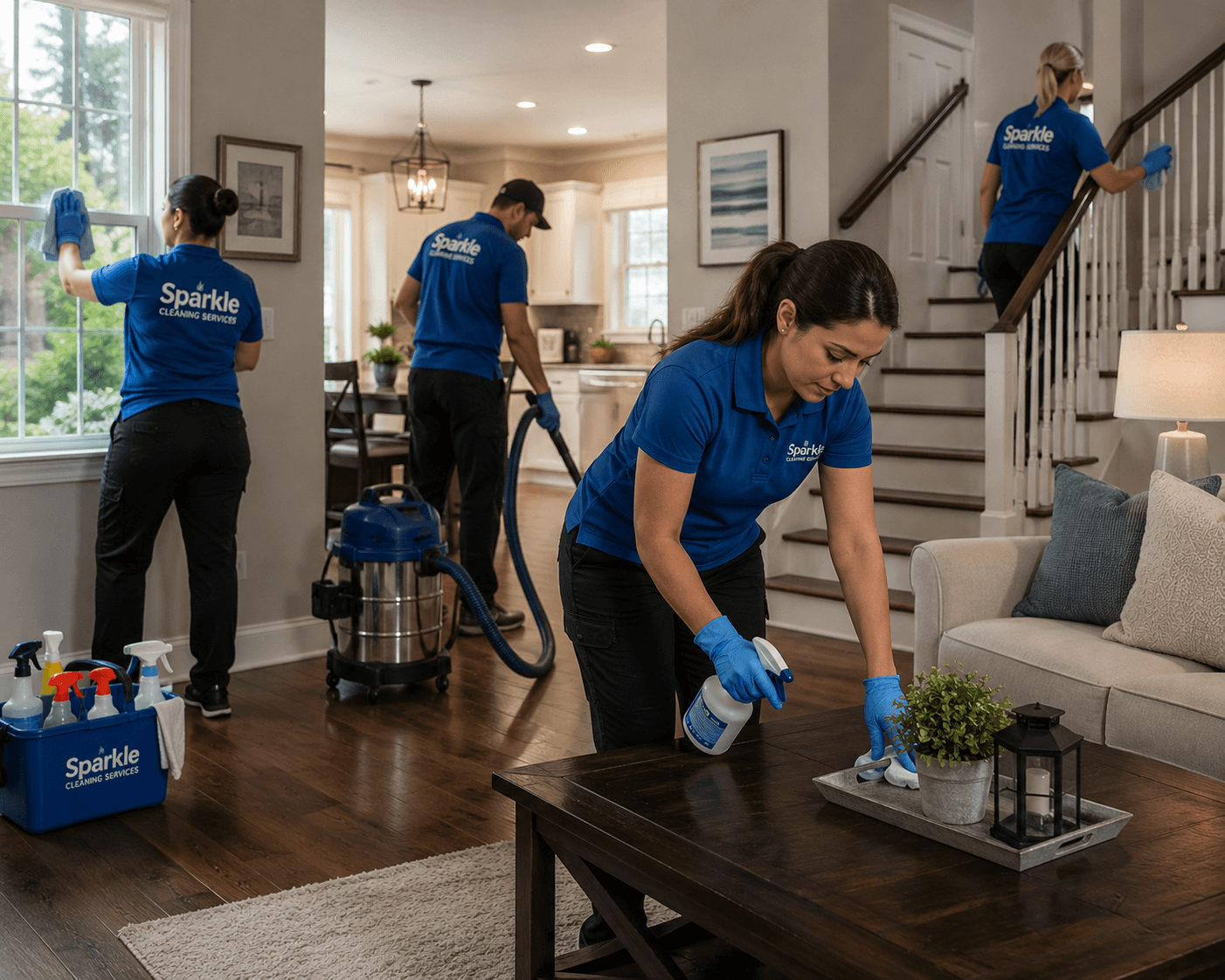 Cleaning contractor referral work
