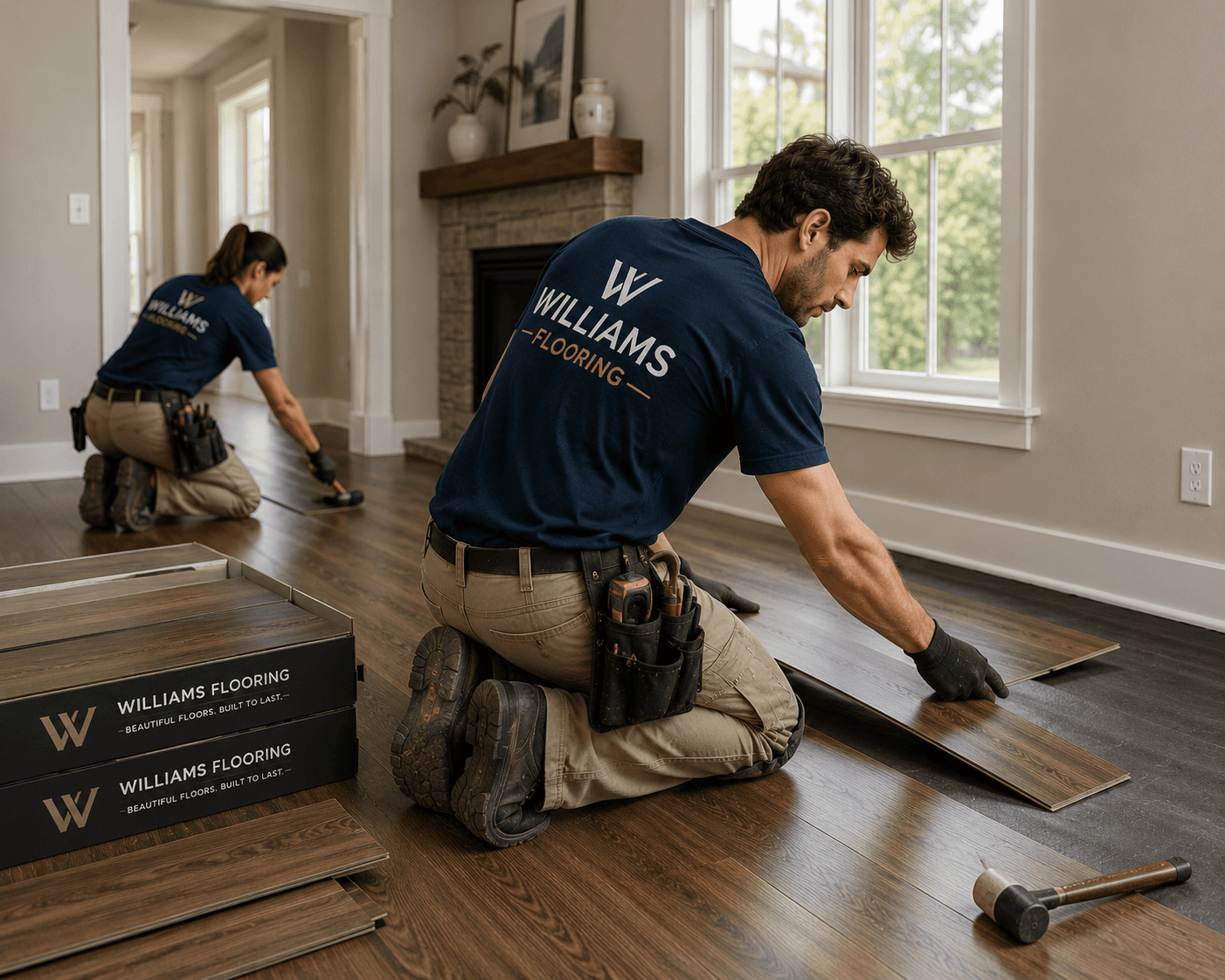 Flooring contractor referral work