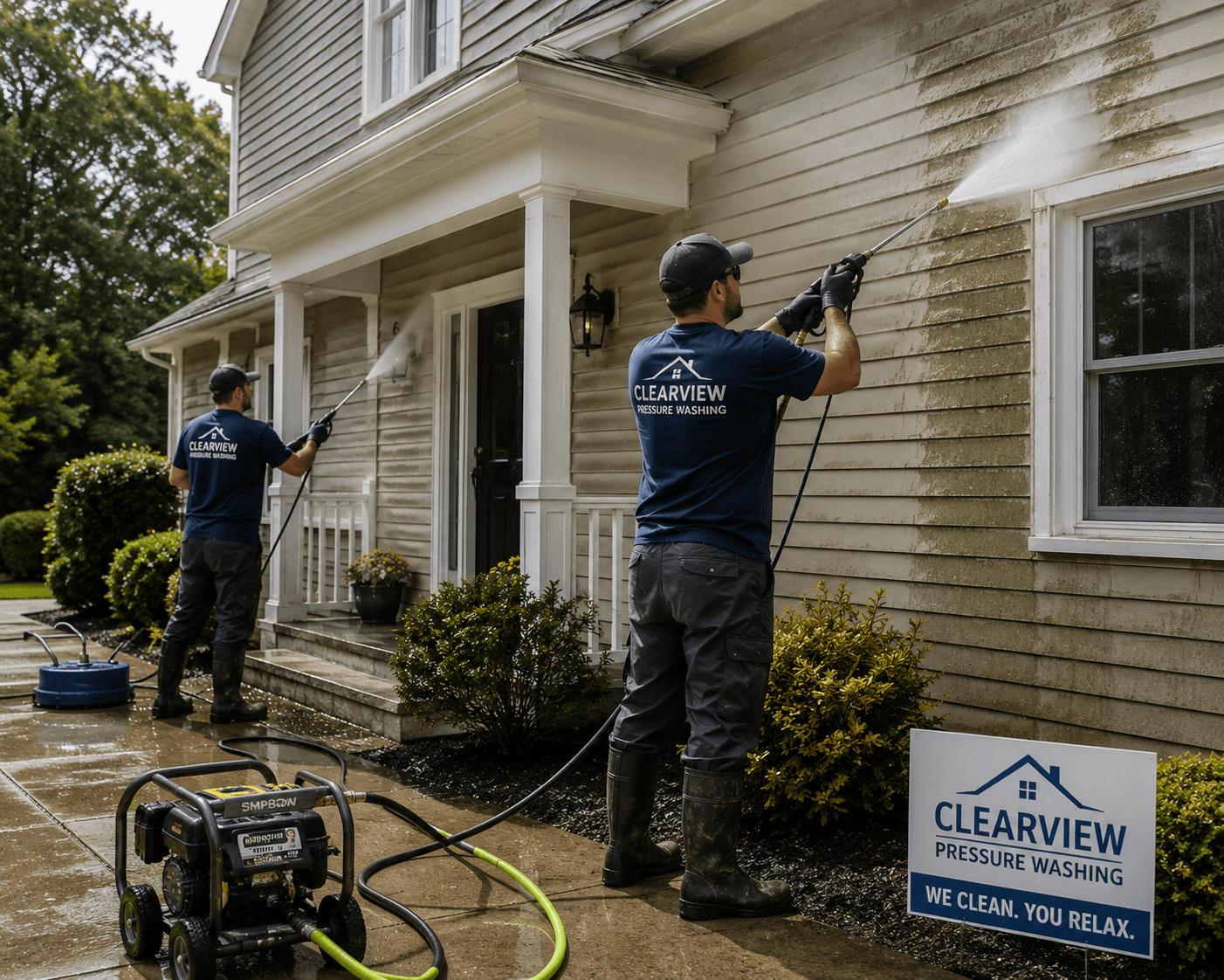 Pressure Washing contractor referral work